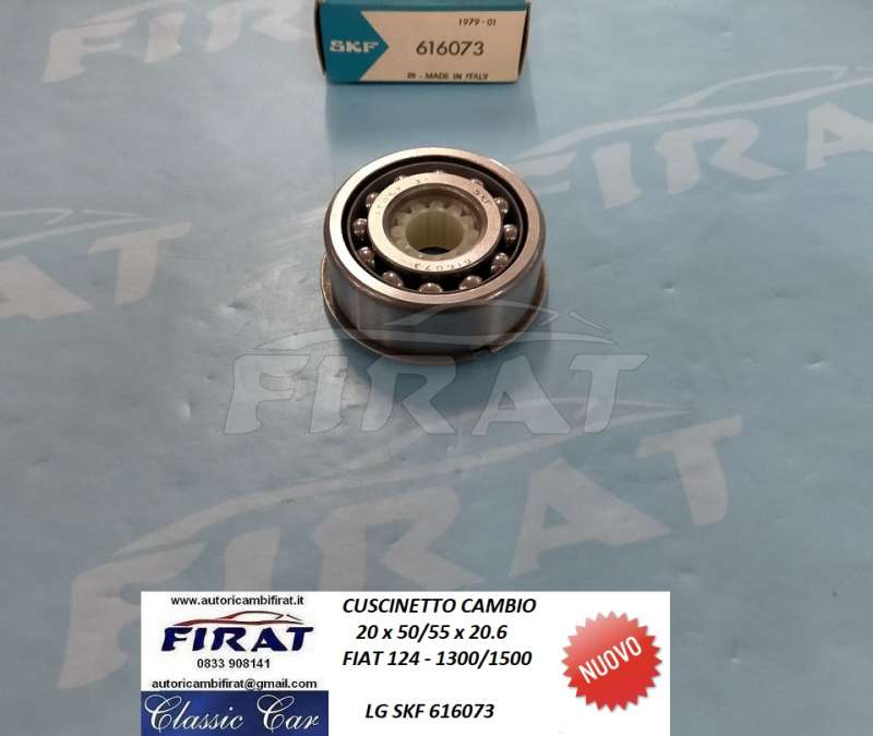 CUSCINETTO CAMBIO FIAT 1300 - 1500 - 124 (SKF 616073)